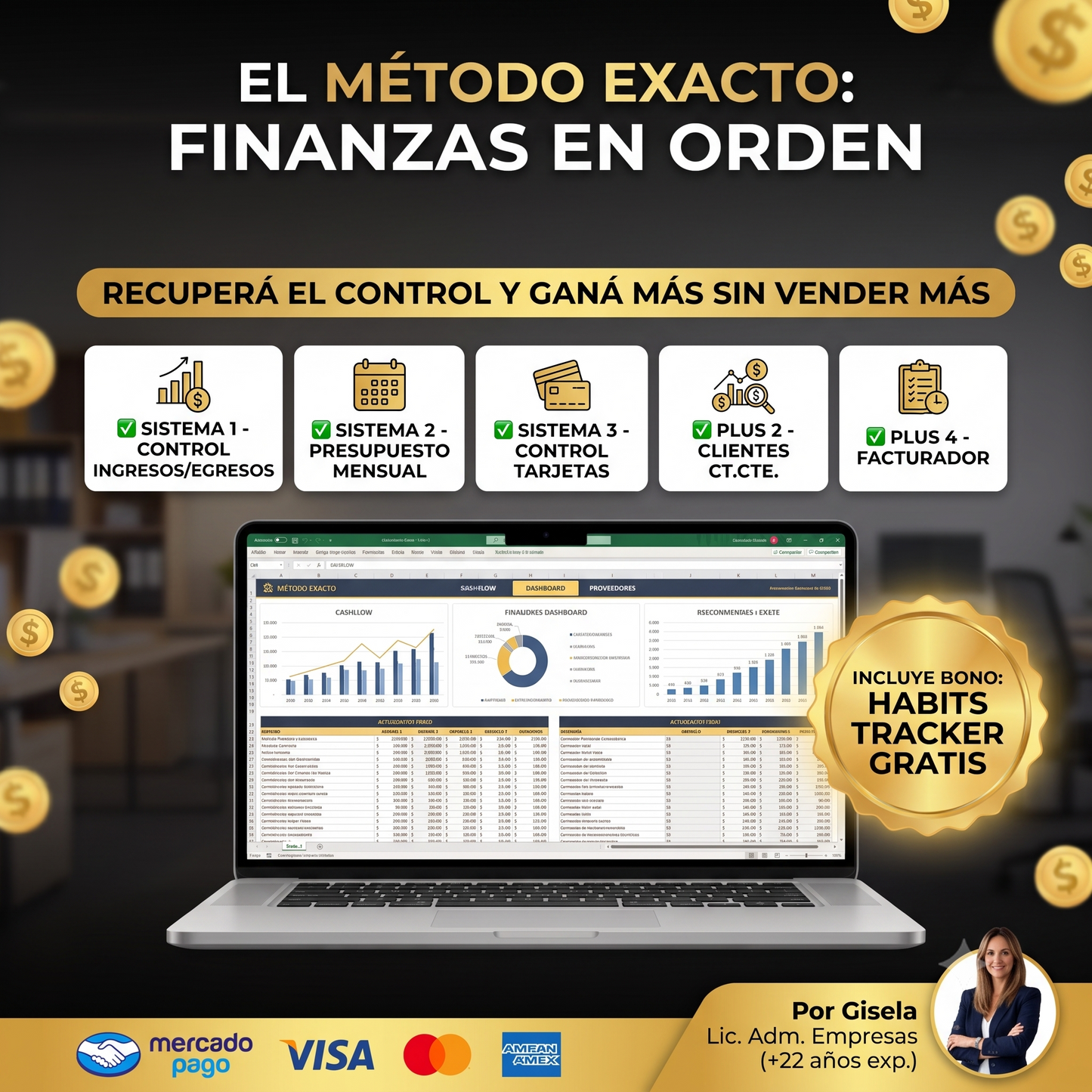 FLUX Control Financiero — Pack Premium Emprendedores