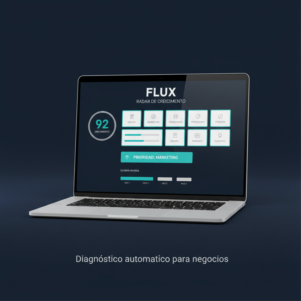 FLUX Radar de Crecimiento, diagnóstico automático para negocios
